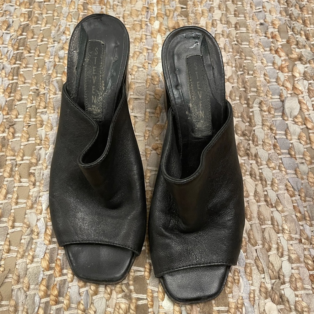 Steven by steve madden leather mules